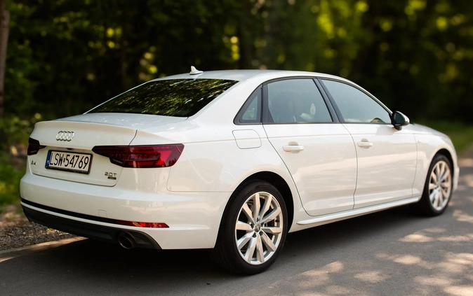 Audi A4 cena 99000 przebieg: 73000, rok produkcji 2017 z Świdnik małe 46